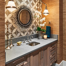 Wallpaper - powder room
