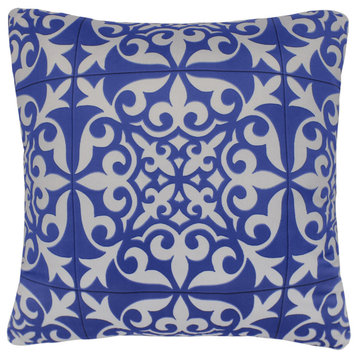 Shabby Chic Sultana Printed Italian Velvet Handmade Pillow