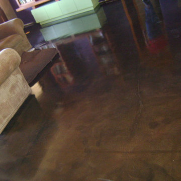 Dark Brown Stain Home