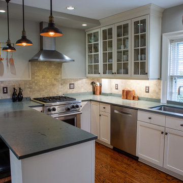Vermont Green Slate Kitchen