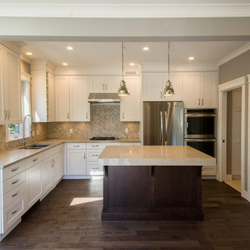 Open Concept Kitchen & Dining Area