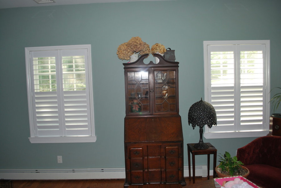 White Plantation Shutters