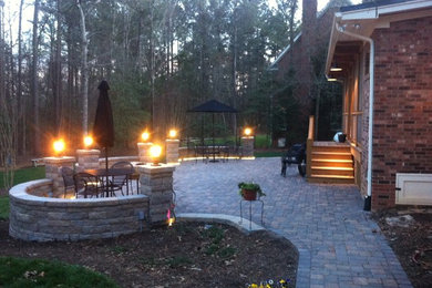Elegant patio photo in Raleigh