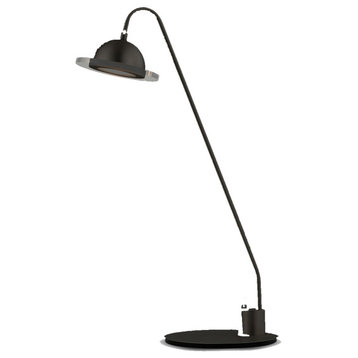 Laurel Accent Table Lamp, Matte Black