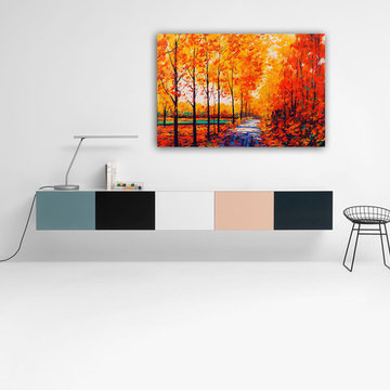 Orange Tree Scenery- Discounted Items