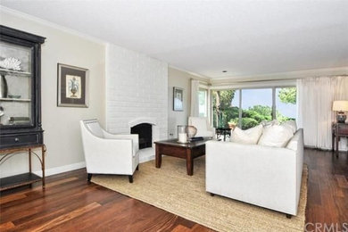 Family room - transitional family room idea in Los Angeles