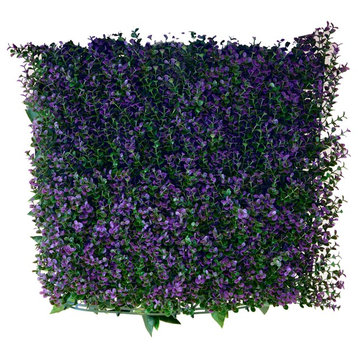 Artificial Lavender Wall Panels, Set of 4, 20"x20"