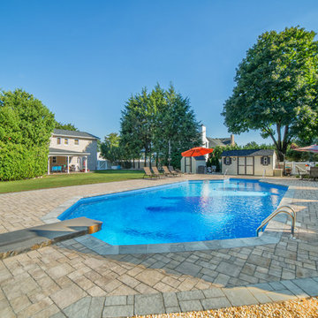 Pool with Dive Rock