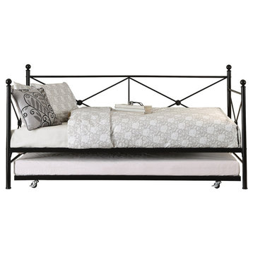 Lucca Metal Daybed With Trundle