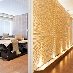 Ripples 3D wall panels at Eden Spa - Products
