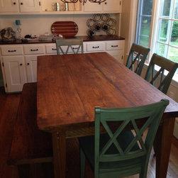 Farm Table and Bench - Dining Tables