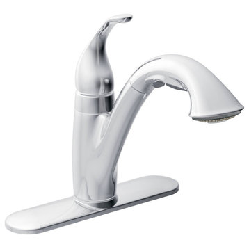 Moen 67545 Camerist Pullout Spray High-Arc Kitchen Faucet - Chrome