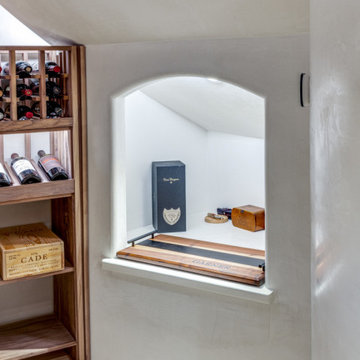 Traditional Understairs Wine Cellar