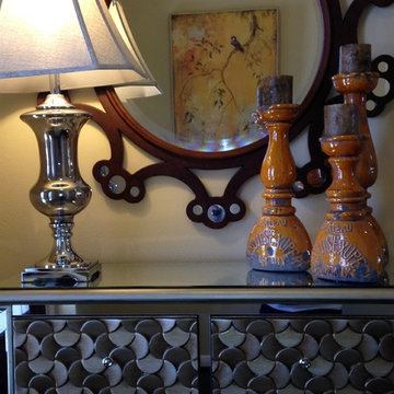 Interior Design - Canyon Lakes (Green, Orange, Gold)