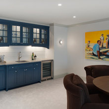 Basement Bar With Carpet