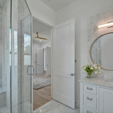 Modern Residence-Reclaimed Ivory White Oak Wood