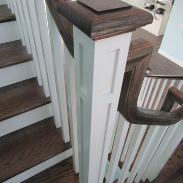 Box Newel/ Radius Flare Project. Hill Res. Satellite Bch FL