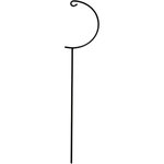 Couronne Co. - Hummble Garden Stake - Enjoy hummingbirds and songbirds up close with this metal garden spike for the Hummble line feeders (feeder not included). Made of black metal, this stand can be placed in the garden or your favorite flower pot for enjoyment in watching your birds.