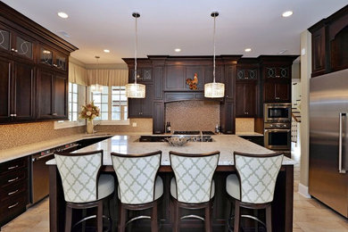 Inspiration for a transitional kitchen remodel in Philadelphia