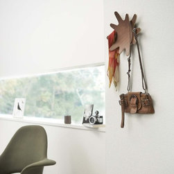 Rin - Wooden Hanger for Clothes, Hats, Bags and Accessories, Modern Home Decor - Wall Hooks