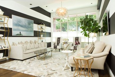 Example of a living room design in New York