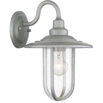 Signal Park Outdoor Wall Light in Galvanized
