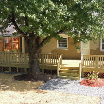 Treated Wood Decks