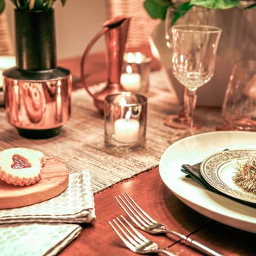 New Years Table Scape