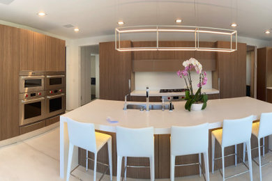 Noce Canaletto - Kitchen Design + Installation