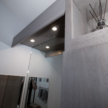 Lyptus Slate and Driftwood / Ebony & London Grey