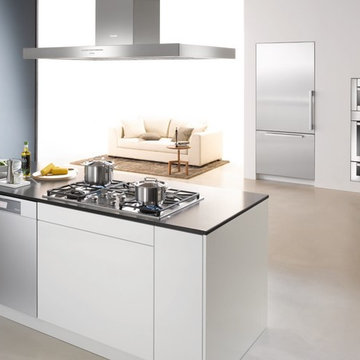 Minimalist White Miele Kitchen