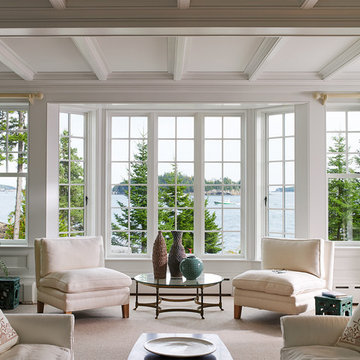 Transitional Living Room