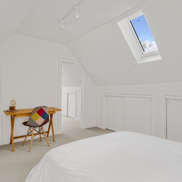 Fall Creek Basement Bath & Attic Remodel