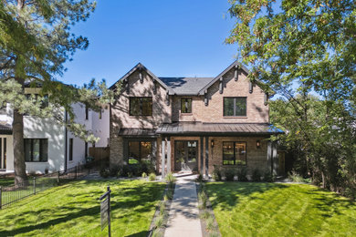 Example of a classic exterior home design in Denver