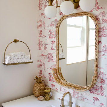 Beach Bungalow Powder Room