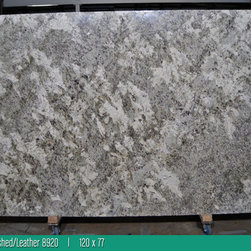 Alaska White Polished/Leather - Kitchen Countertops