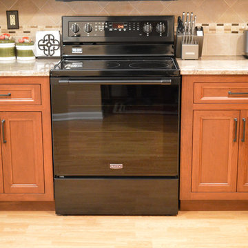 Transitional Cherry Cabinets - Danbury CT