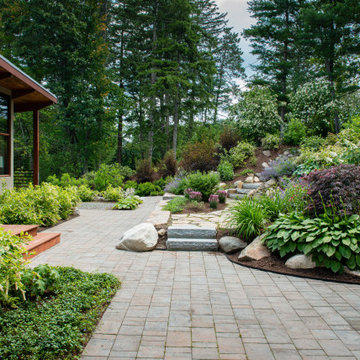 Tranquil Garden Oasis  Landscape Design Lincoln Massachusetts