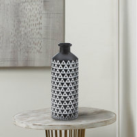 Mazara Black/White Vase