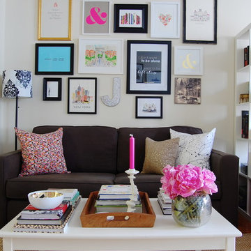 My Houzz: Sweet Sophistication for a Manhattan Studio