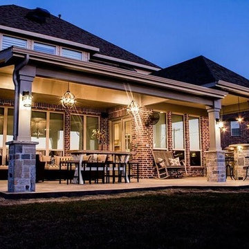 Patio cover in Prosper