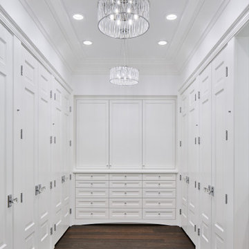 Closed Storage Luxury Closet