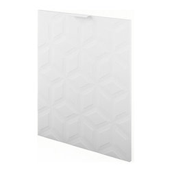 Porte de cuisine blanc Origami - Kitchen Cabinetry