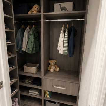 Custom Reach-In Closet System