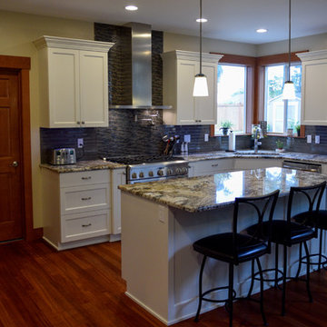 Painted White Kitchen