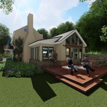 RENOVATION & EXPANSION OF HISTORIC LOG HOME