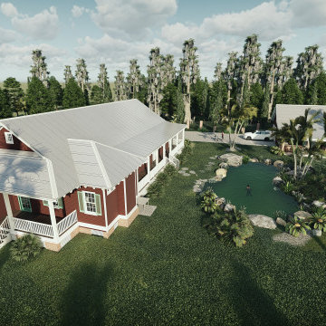 The Tran's Acadian Style Abita Home