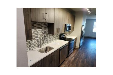 Inspiration for a modern home design remodel in Other