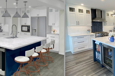 Inspiration for a kitchen remodel in Edmonton