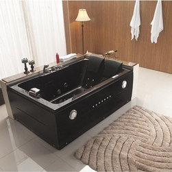 Juno Large Jetted Hydrotherapy Massage Whirlpool Bathtub Tub - Bathtubs